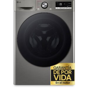Lavadora carga frontal - LG F4WR7009AGS, Serie 700, 9 kg, 1400 rpm, 14 Programas